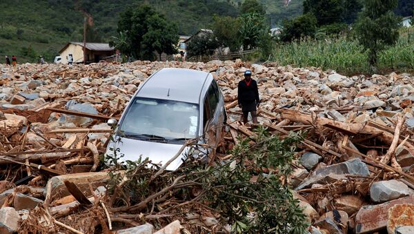 Consecuencias del ciclón Idai en Zimbabue - Sputnik Mundo