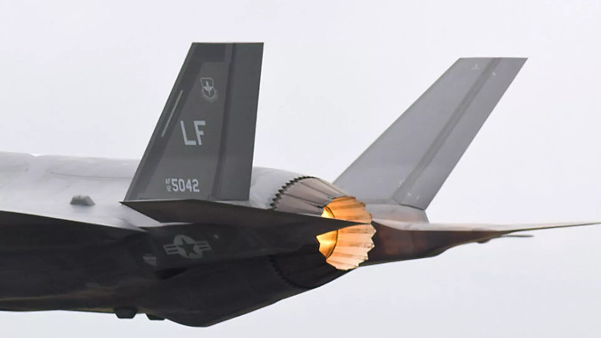 El caza estadounidense F-35