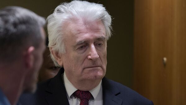 Radovan Karadzic, expresidente de la República Srpska - Sputnik Mundo