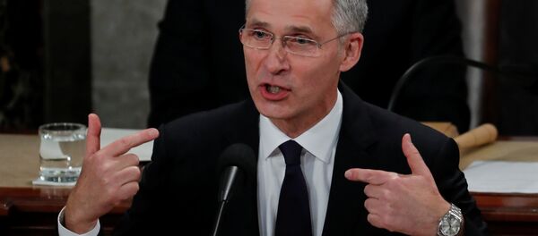 Jens Stoltenberg, secretario general de la OTAN Jens Stoltenberg, secretario general de la OTAN - Sputnik Mundo