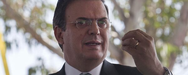 Marcelo Ebrard, secretario de Relaciones Exteriores de México - Sputnik Mundo