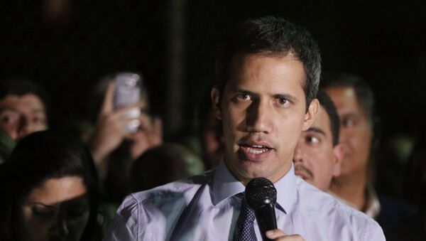 Juan Guaidó, lider opositor venezolano - Sputnik Mundo