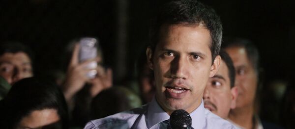 Juan Guaidó, lider opositor venezolano Juan Guaidó, lider opositor venezolano - Sputnik Mundo