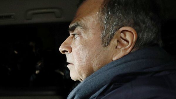 Carlos Ghosn, exjefe del consorcio automovilístico Nissan - Sputnik Mundo