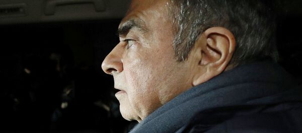 Carlos Ghosn, exjefe del consorcio automovilístico Nissan - Sputnik Mundo