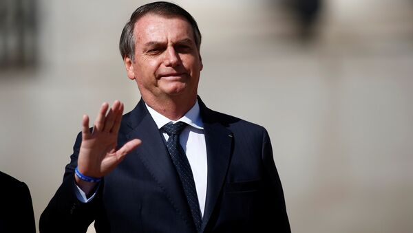 Jair Bolsonaro, presidente de Brasil - Sputnik Mundo