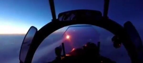 Vista de un piloto del Su-30SM - Sputnik Mundo