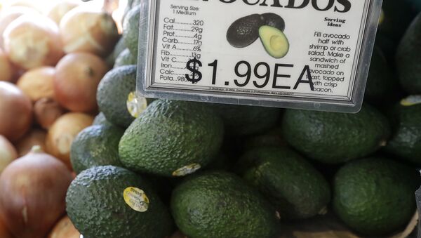 Venta de aguacates en California, EEUU - Sputnik Mundo