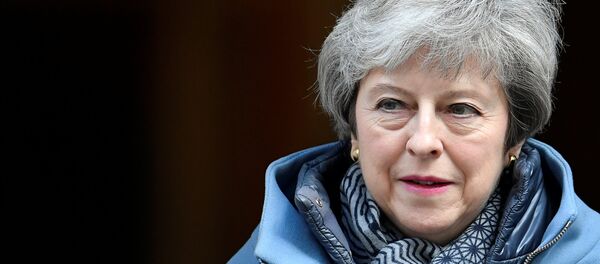 Theresa May, primera ministra del Reino Unido - Sputnik Mundo