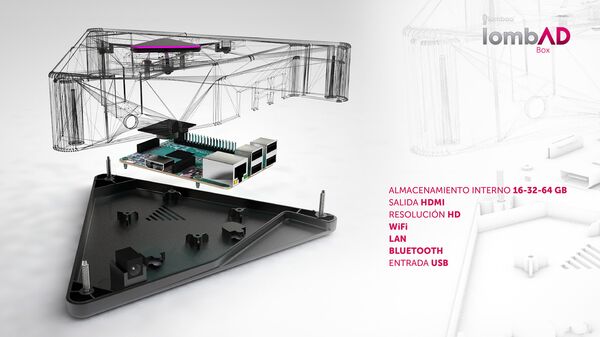 LombAD Box, parte de un placa matriz importada con circuitos agregados - Sputnik Mundo