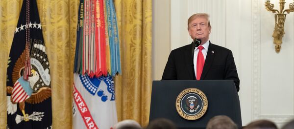 Donald Trump, presidente de EEUU - Sputnik Mundo