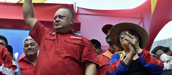 Diosdado Cabello, presidente de la Asamblea Nacional y primer vicepresidente del gobernante Partido Socialista Unido - Sputnik Mundo