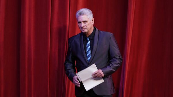 Miguel Díaz-Canel, presidente de Cuba  - Sputnik Mundo