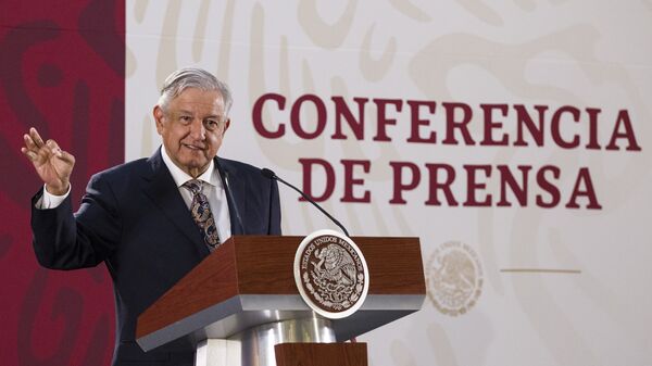 Andrés Manuel López Obrador, presidente de México - Sputnik Mundo