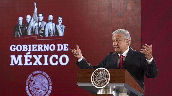 Andrés Manuel López Obrador, presidente de México - Sputnik Mundo