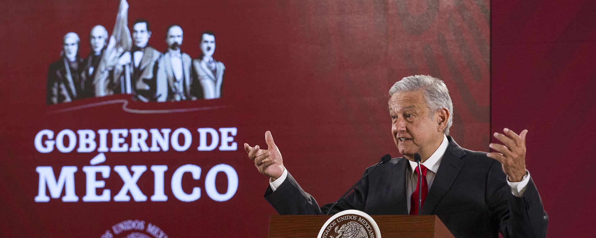 Andrés Manuel López Obrador, presidente de México - Sputnik Mundo, 1920, 30.08.2021