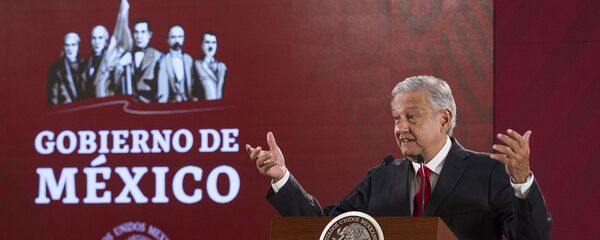 Andrés Manuel López Obrador, presidente de México - Sputnik Mundo