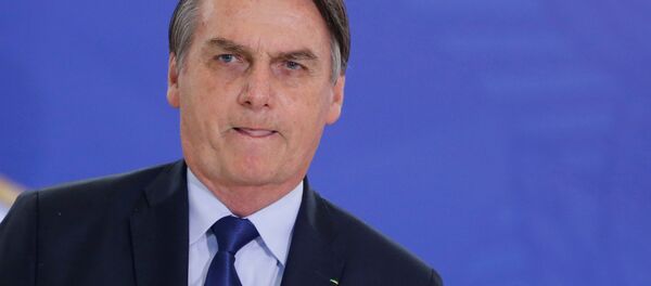 Jair Bolsonaro, presidente de Brasil - Sputnik Mundo