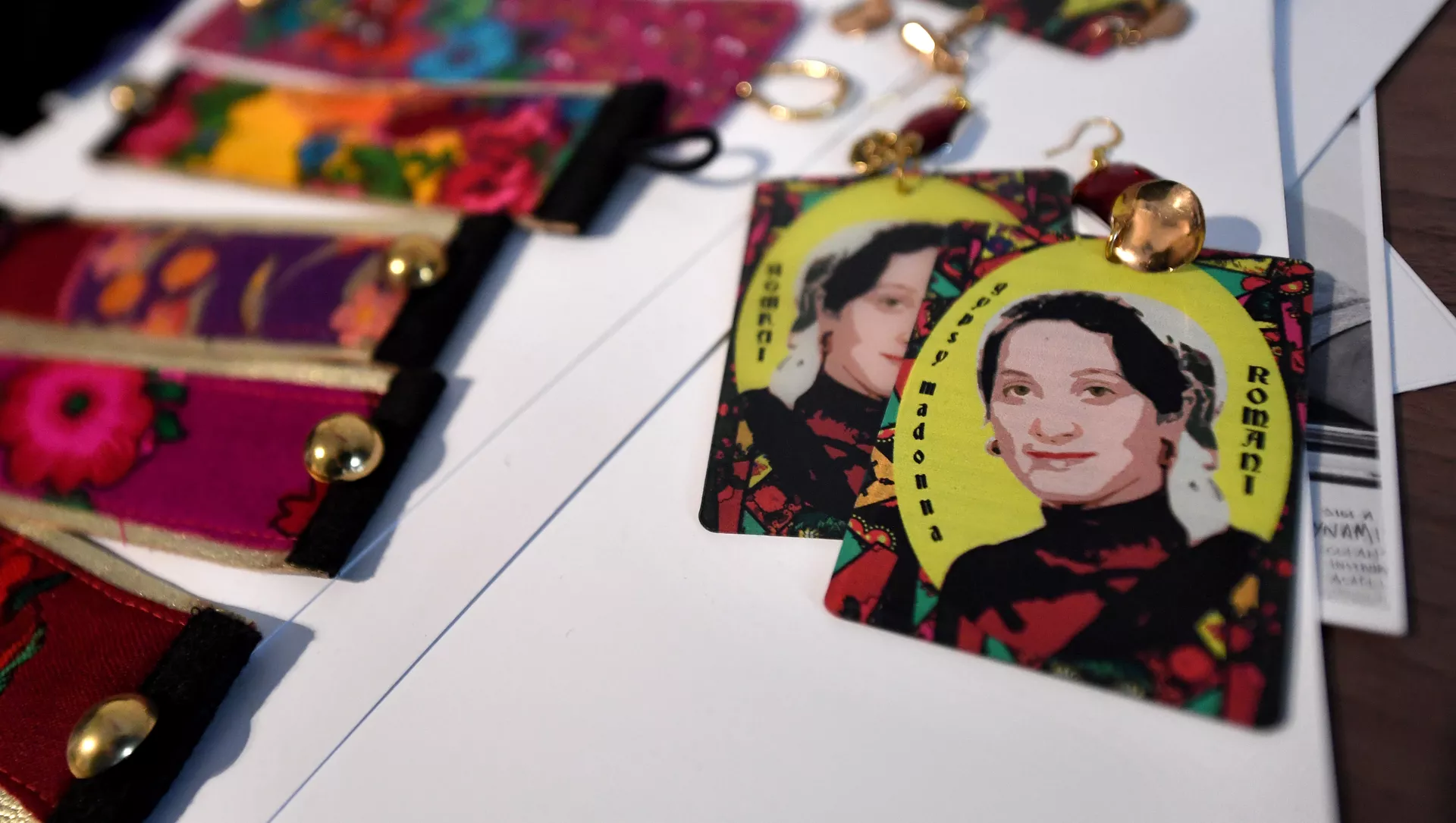 Muestra de moda gitana en Budapest, Hungría, en 2019
