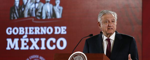 Andrés Manuel López Obrador, presidente de México - Sputnik Mundo