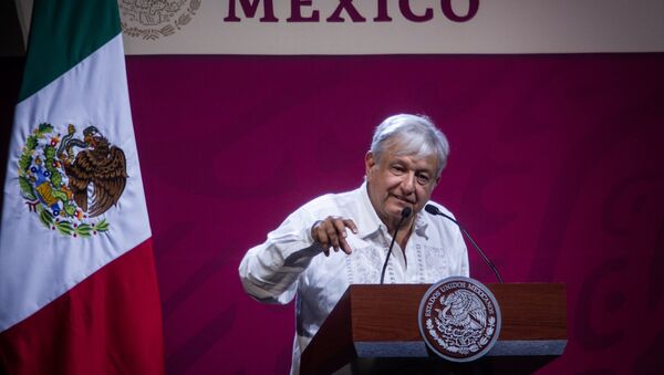 Andrés Manuel López Obrador, presidente de México  - Sputnik Mundo