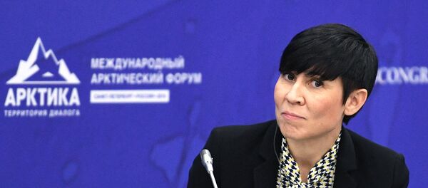 Ine Marie Eriksen Soreide, ministra de Exteriores de Noruega Ine Marie Eriksen Soreide, ministra de Exteriores de Noruega - Sputnik Mundo
