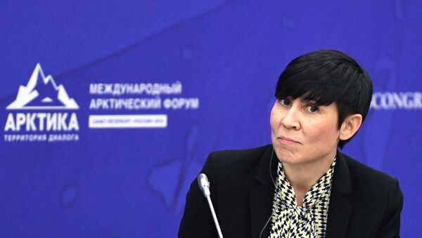 Ine Marie Eriksen Soreide, ministra de Exteriores de Noruega - Sputnik Mundo