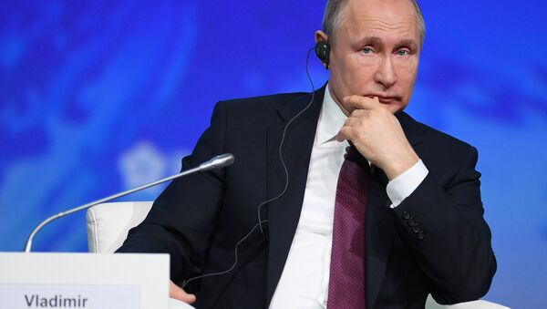 Vladímir Putin, presidente de Rusia - Sputnik Mundo