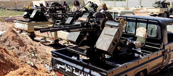 Los militares en Trípoli, Libia - Sputnik Mundo