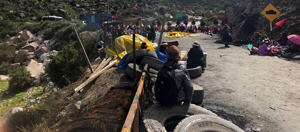 Protestas en Apurímac (Archivo) - Sputnik Mundo