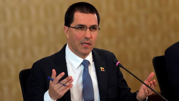 Jorge Arreaza, canciller de Venezuela - Sputnik Mundo