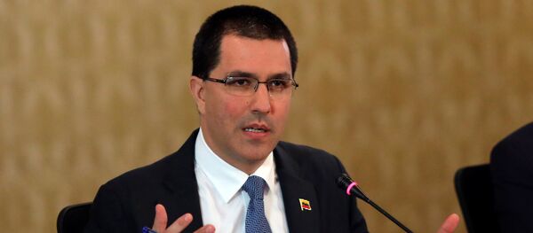 Jorge Arreaza, canciller de Venezuela Jorge Arreaza, canciller de Venezuela - Sputnik Mundo