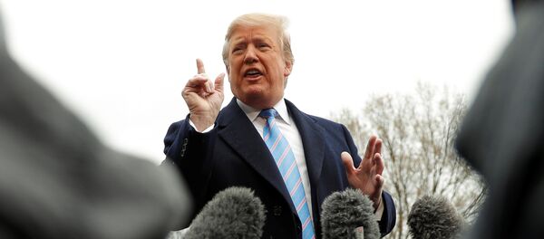 Donald Trump, presidente de EEUU - Sputnik Mundo