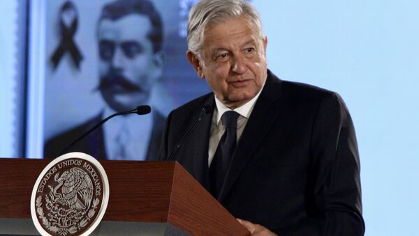 Andrés Manuel López Obrador, presidente de México - Sputnik Mundo