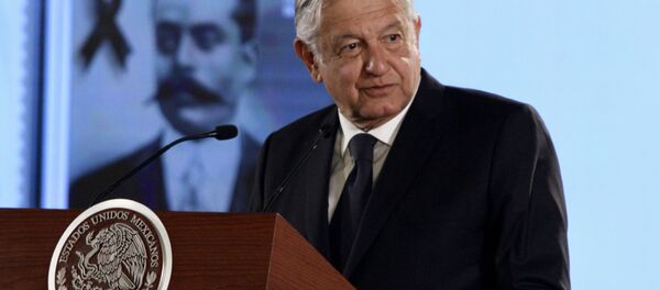 Andrés Manuel López Obrador, presidente de México Andrés Manuel López Obrador, presidente de México - Sputnik Mundo