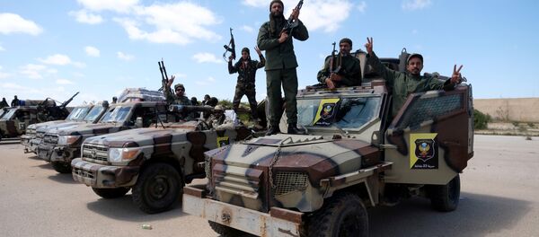 Los militares del Ejército Nacional Libio - Sputnik Mundo