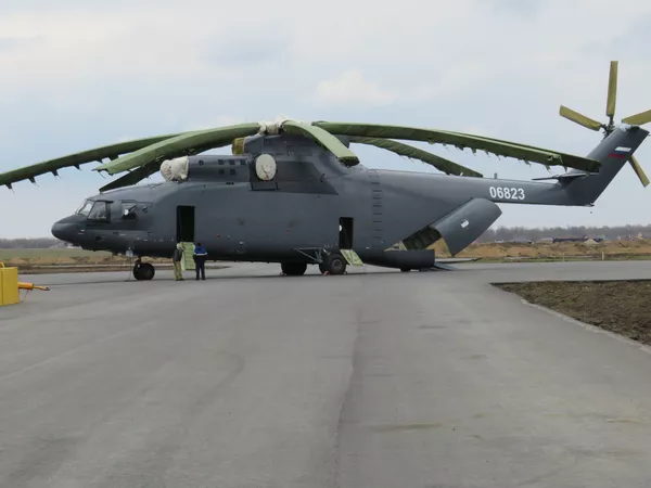 Modelo civil del Mi-26T2 destinado a la exportación Modelo civil del Mi-26T2 destinado a la exportación - Sputnik Mundo
