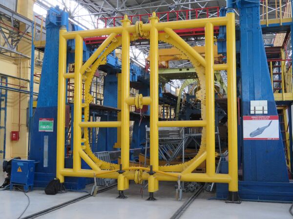 Taller de ensamblaje del fuselaje de Rostvertol - Sputnik Mundo