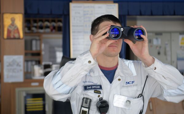 El imponente buque tanque ruso Mendeleev Prospect - Sputnik Mundo