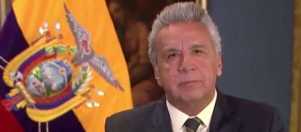 Lenín Moreno retira el asilo diplomático a Julian Assange Lenín Moreno retira el asilo diplomático a Julian Assange - Sputnik Mundo