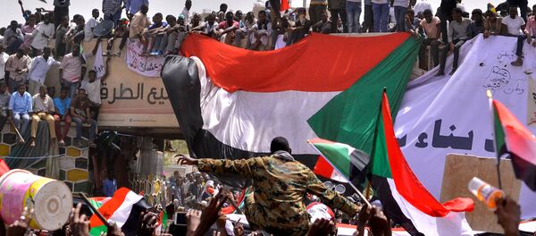 Protestas en Sudán - Sputnik Mundo
