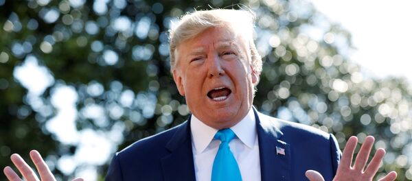 Donald Trump, presidente de EEUU - Sputnik Mundo