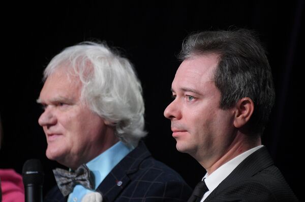 Yuri Kuklachov y su hijo, Dmitri Kuklachov - Sputnik Mundo