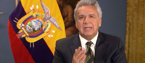 Lenín Moreno, presidente de Ecuador Lenín Moreno, presidente de Ecuador - Sputnik Mundo