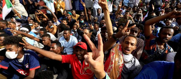 Protestas en Sudán - Sputnik Mundo
