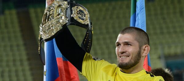 Khabib Nurmagomedov, boxeador ruso de artes marciales - Sputnik Mundo