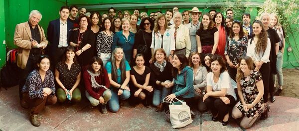 Representantes de la cumbre social paralela a la futura COP 25, 11 de abril de 2018, Chile - Sputnik Mundo