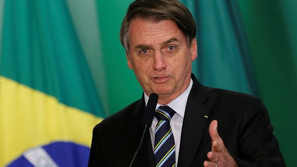 Jair Bolsonaro, presidente de Brasil - Sputnik Mundo