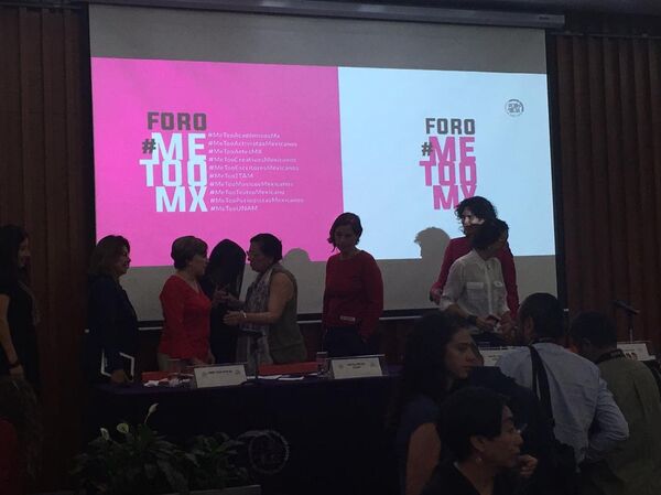 El Foro #MeTooMx en Ciudad de México - Sputnik Mundo