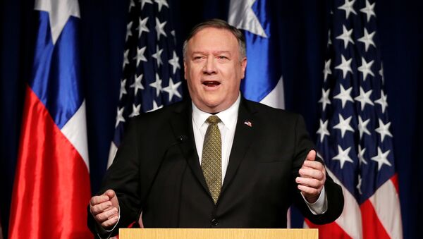 Mike Pompeo, secretario de Estado de EEUU - Sputnik Mundo